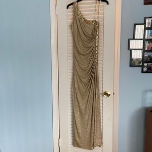 Gold Prom Dress